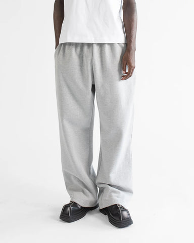 Grey Straight Leg Sweatpants