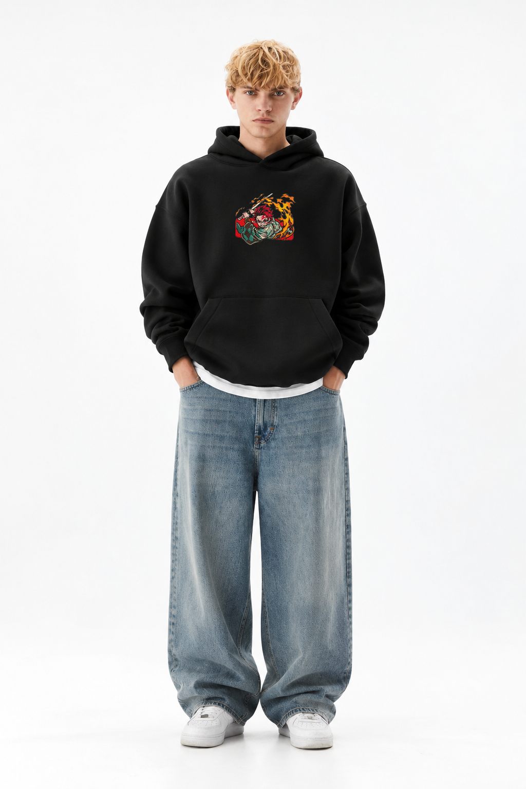 Tanjiro Stitched Hoodie