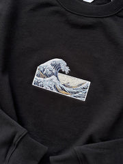 THE GREAT WAVE OFF KANAGAWA CREWNECK