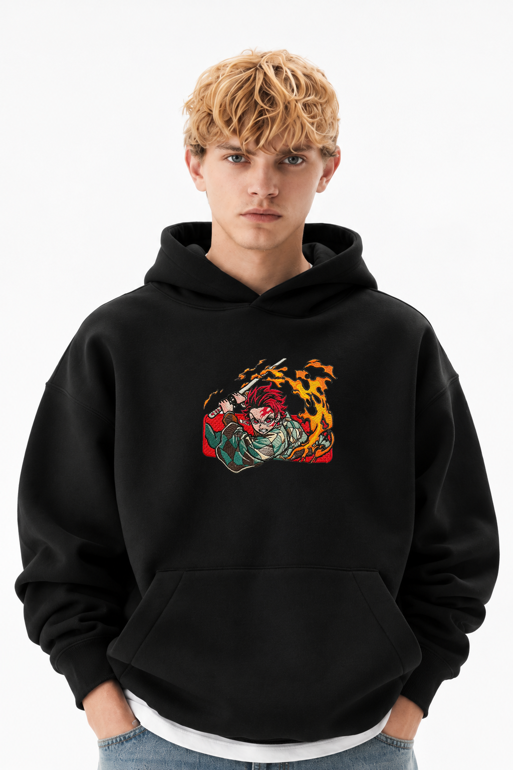 Tanjiro Stitched Hoodie