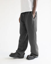 Dark Gray Straight Leg Sweatpants
