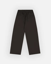 Brown Straight Leg Sweatpants