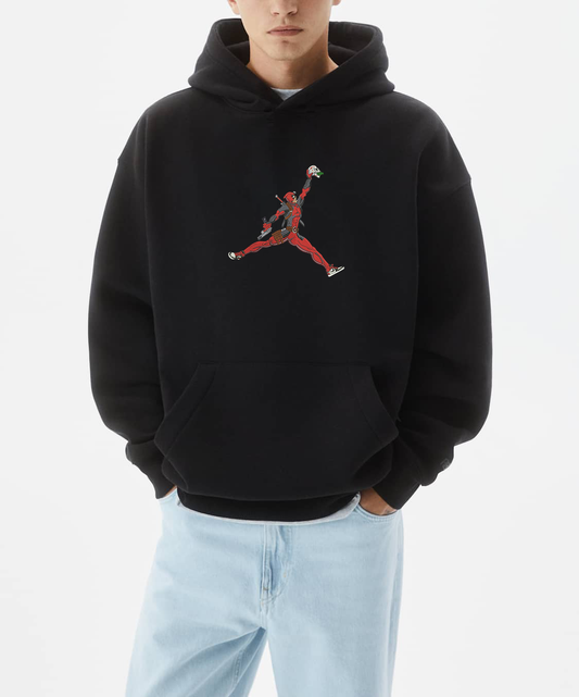 Unisex  Deadpool Embroidered Hoodie