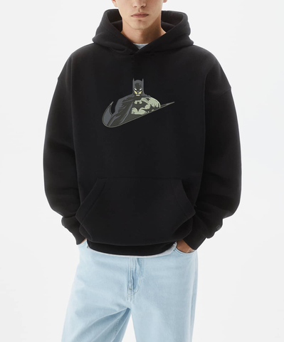 Unisex  Batman Embroidered Hoodie