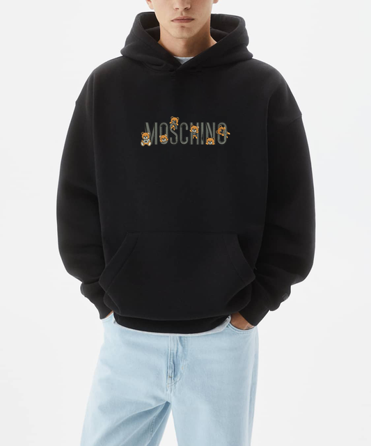 Unisex  Moschino Embroidered Hoodie