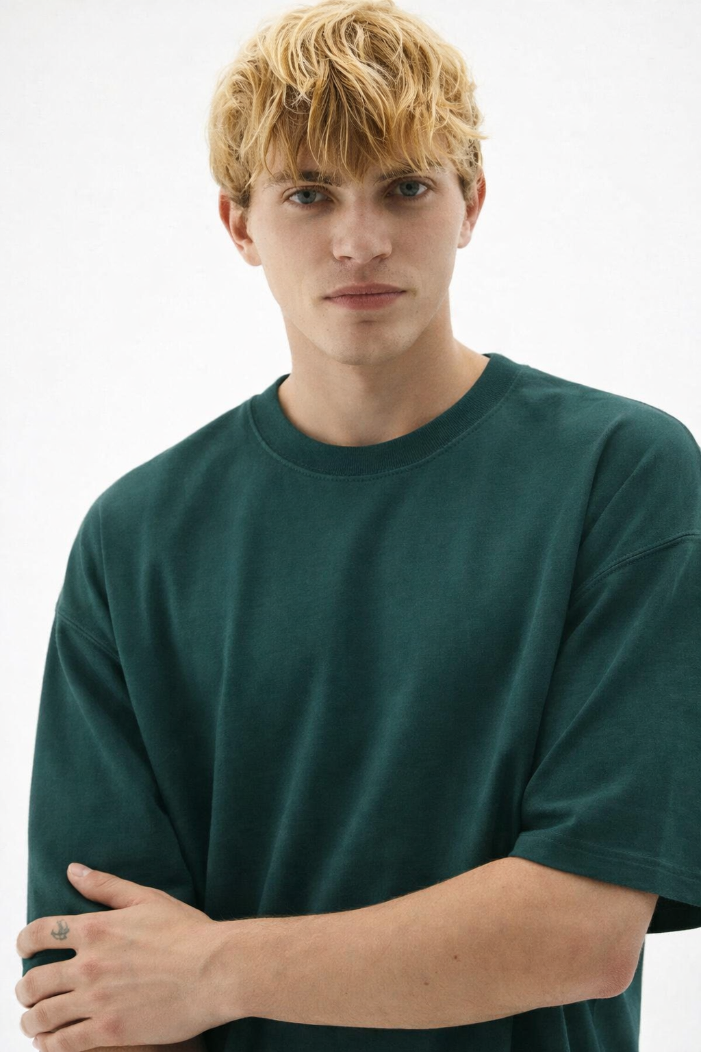Dark Green Oversized T-Shirt