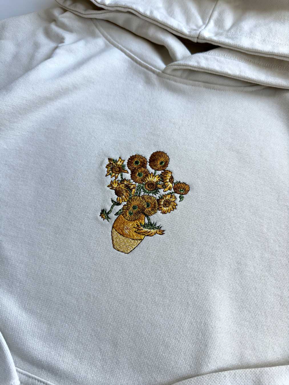 VASE WITH FIFTEEN SUNFLOWERS HOODIE