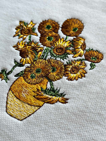 VASE WITH FIFTEEN SUNFLOWERS HOODIE
