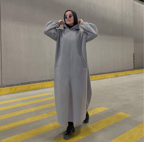 Silver Dress Hoodie
