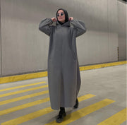 Gray Dress Hoodie