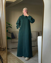 Dark Green Dress Hoodie