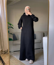 Black Dress Hoodie