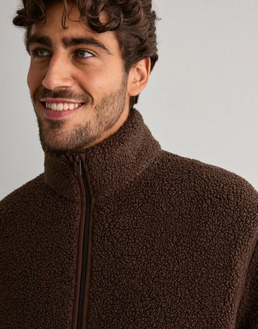 Brown Teddy Jacket