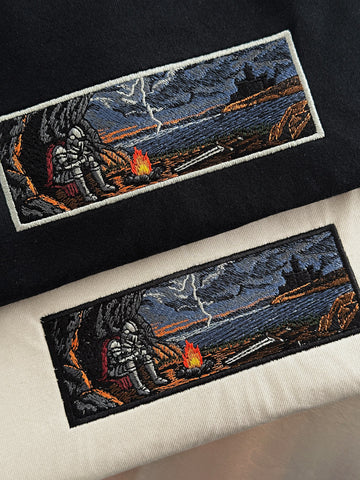 DARK FANTASY Embroidered T-Shirt
