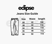 Unisex Light Blue Straight Fit Jeans