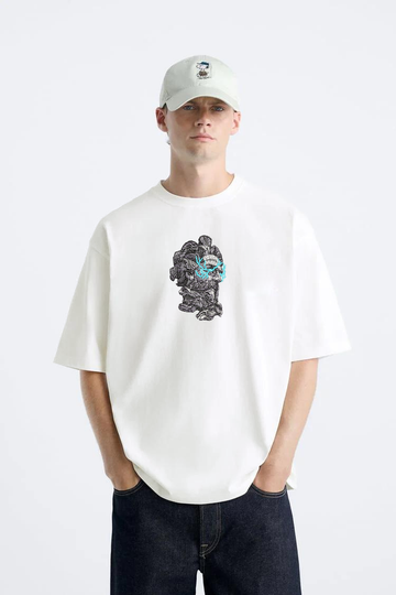 Zeus Embroidered T-Shirt