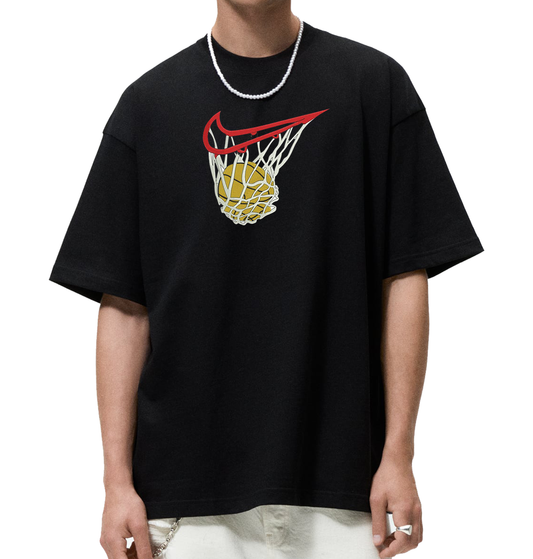 Basketball Embroidered  T-Shirt