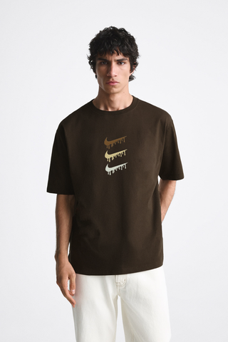 [PRE-ORDER] 3 Logo Embroidered T-Shirt