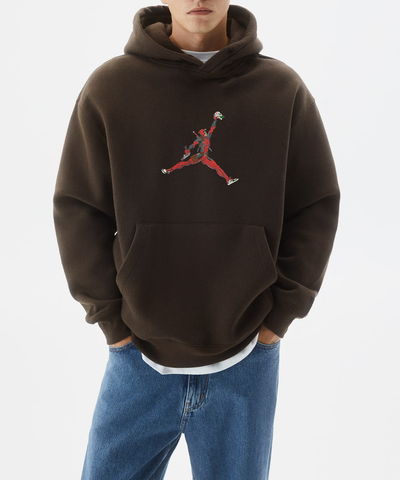 Unisex  Deadpool Embroidered Hoodie