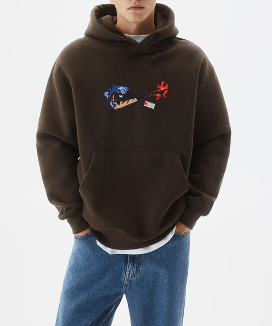 Unisex  Nike Tanjiro Kamado Embroidered Hoodie
