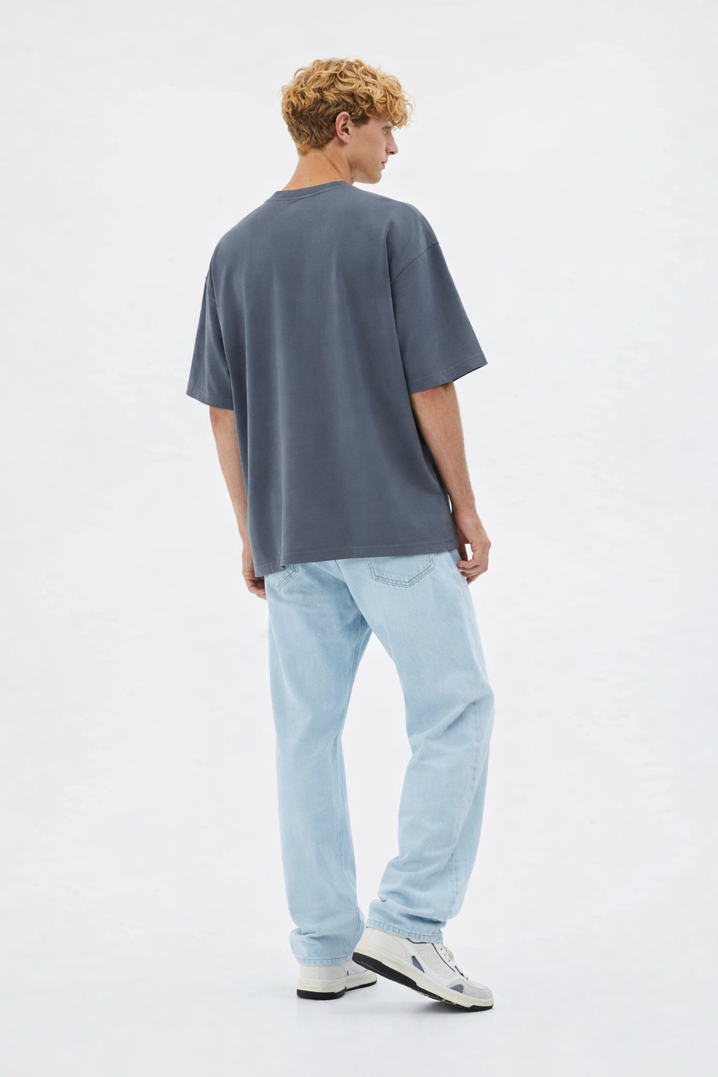 Gray Oversized T-Shirt