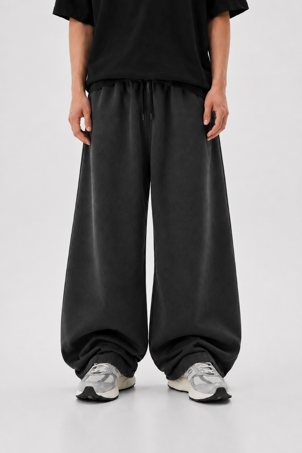 Unisex eclipse Balloon Fit Sweatpants Gray
