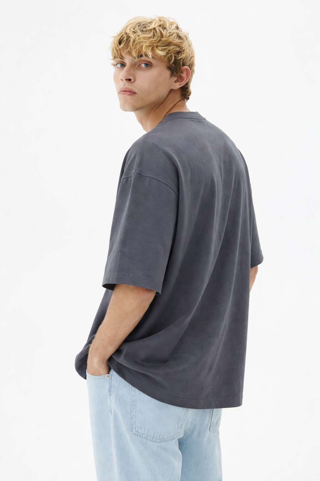 Gray Oversized T-Shirt