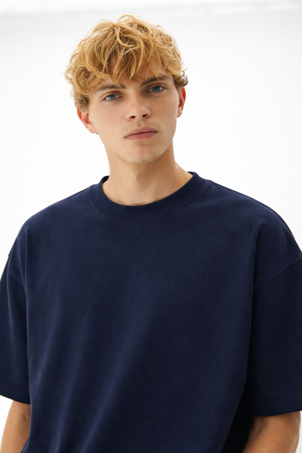 Navy Oversized T-Shirt