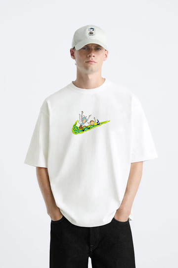 Rick and Morty Embroidered T-Shirt
