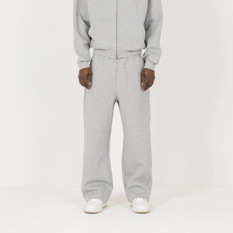 Grey Straight Leg Sweatpants