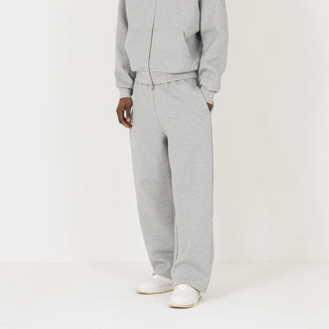 Grey Straight Leg Sweatpants