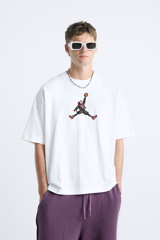 Spider Man Embroidered T-Shirt