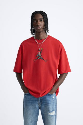 Spider Man Embroidered T-Shirt