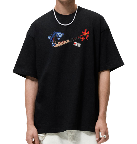 Unisex  Tanjiro Kamado Embroidery T-Shirt