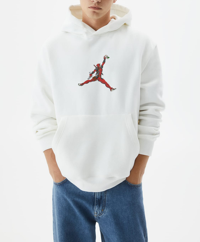 Unisex  Deadpool Embroidered Hoodie