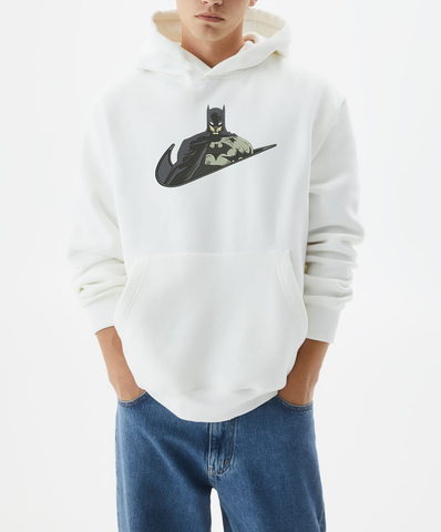 Unisex  Batman Embroidered Hoodie
