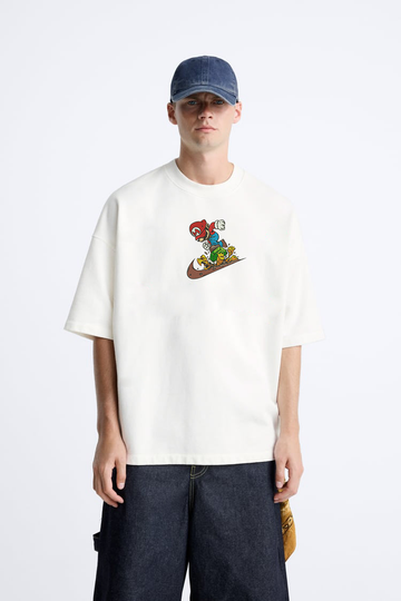 [PRE-ORDER] Super Mario Embroidered T-Shirt