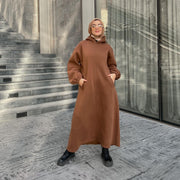 Brown Dress Hoodie